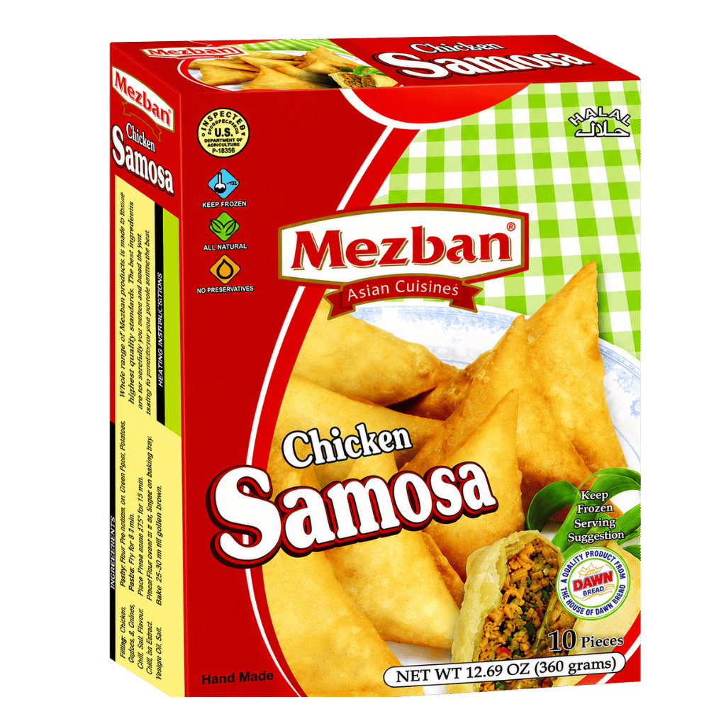 Mezban Chicken Samosa 10 pcs buy online USA - 1